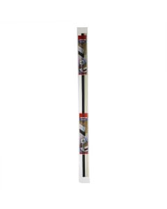 Insulation for door, Geko, Alu Fix, 100 cm, Aluminium, white