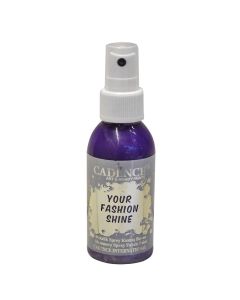 Fabric paint, Cadence, Your fashion shine, 100 ml , metalic, purple
