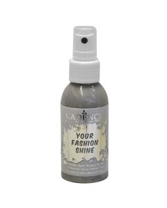 Fabric paint, Cadence, Your fashion shine, 100 ml , metalic, silver