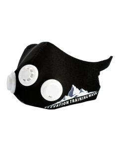 Training mask, S, black, with filter.