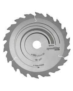 Saw blade for wood, Bosch, 160x20x2.4 mm