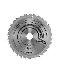 Saw blade for wood, Bosch, 210x2.6x30 mm