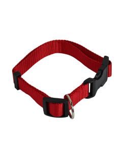 Qafore për qen, Cocco, najloni, gjatesi e rregullueshme nga 38-62 cm, e kuqe