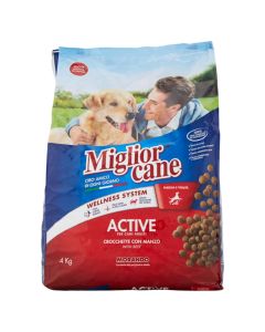 Ushqim për qen, Miglior Cane, 4kg, me mish viçi