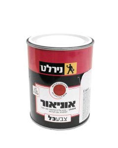 Boje vaji mat satin e kuqe  NL96 per metal,dru,mure 0.75L tretet me 5% terpentine mbulon 10m2 per L
