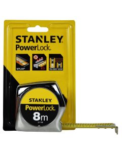 Meter Tape, STANLEY, steel/plastic, 8 m