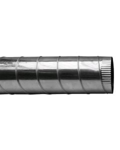 Inox spiral pipe Ø125 - 2m