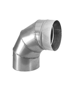 Galvanized elbow Ø230 90°