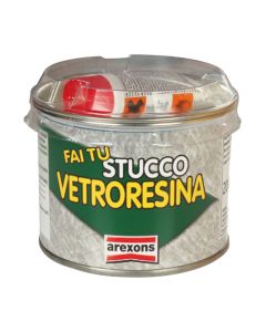 Putty for metal, Arexon, Vetroresina, 200 gr, green