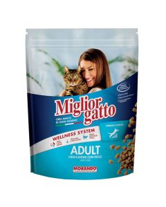 Ushqim për mace, Miglior Gatto, Adult, 400gr, me peshk