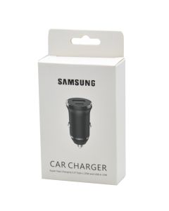 Karikues për makinë, Samsung, 25 W, 2 porta USB dhe Type-C
