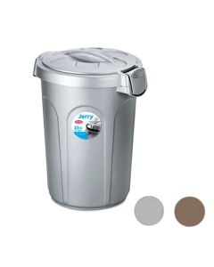 Mbajtese ushqimi per qen, Stefanplast, 23 l, 37x32x46 h cm, per ambient te jashtem