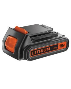 Battery, Black and Decker, 18 V, 1.5 Ah, Lithium