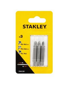 Screwdriver set, Stanley, PZ1, SL5, PH2, SL6, PZ1, PZ2