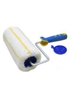 Paint roller with filling, Nespoli, Non Stop, 21 cm, blue
