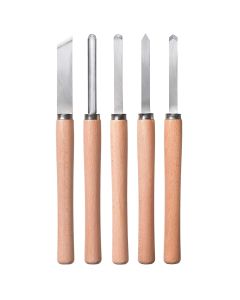 Precision chisels for lathe, KWB, 5 PCS ( LATHE 62838 )