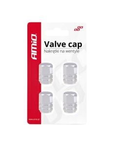 Kapuca per ventilin e gomes, Alumin, ngjyra Silver