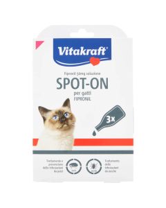 Solucion kunder paraziteve per mace, Vitakraft, me pika