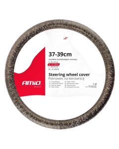 Steering wheel cover, AMiO, 37-39 cm