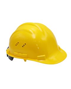 Safety work helmet, yellow color, EN 397