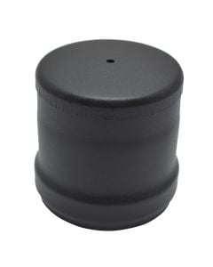 Tape fundore per sobe peleti, Ø80 mm, inoks, ngjyre e zeze
