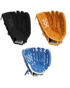 Baseball glove, leather, size M