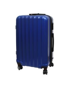 Valixhe udhëtimi, Swisstourister, polipropilen, 24", W24 x D39 x H59 cm, ngjyra blu