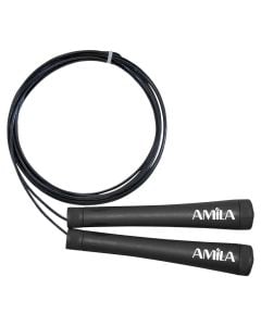 Jumping rope, Amila, professional, length 3 m, cable d2.5 mm,