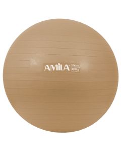 Top fitnesi, AMILA, d55 cm, ngjyra bezhe, PVC, 1000 gr/m2