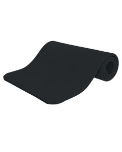 Tapet yoga, Amila, 183 x 60 cm, 15 mm, MBR, 80 kg/m3, ngjyra e zeze