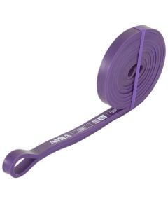 Resistance band for fitness exercises, Amila, Loop Band, Light, W1.3 cm, 104 cm, 12 kg, purple