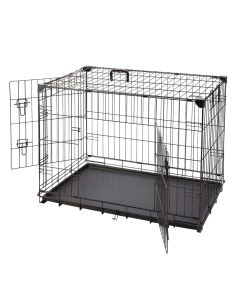Metal cage, Imac, 76x53x61 cm, black color, with corner protection