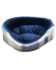 Bed for animals, Fabotex, City Blue, 60 cm