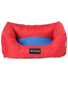 Bed for animals, Fabotex, Boston, 80 x 62 x 22 cm, red color