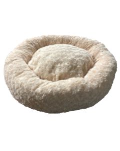 Bed for animals, Fabotex, with plush, D65 x H20 cm