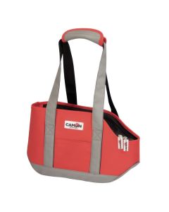 Animal transport bag, Camon, 32 x 16 x 19 cm, red color