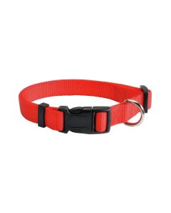 Qafore per qen, Camon, 12 mm  x 20-25 cm, ngjyra e kuqe