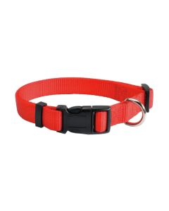 Qafore per qen, Camon, 15 mm  x 25-35 cm, ngjyra e kuqe