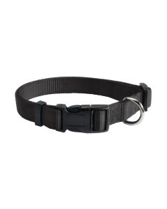 Qafore per qen, Camon, 15 mm  x 25-35 cm, ngjyra e zeze