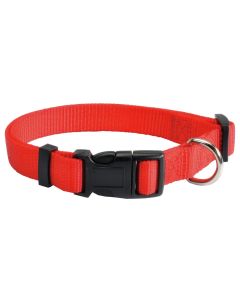 Qafore per qen, Camon, 38 mm x 49-71 cm, ngjyra e kuqe
