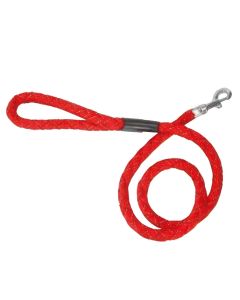 Braided dog rope, Camon, 15x1100 mm, red color