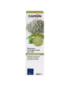Natural shampoo for dogs and cats, Camon, Clay, 200 ml, with soy protein