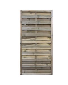 Treated wooden panel, 90x180 cm, frame thickness 45x45 mm, natural color