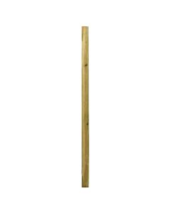 Treated wooden post, 180 x 7 x 7 cm, natural color