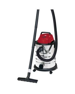 Fshese vakumi profesionale, Einhell, TE-VC 1930 S, 1500 W, 190 mbar, 78 dB, 30 L, 3 m kabell, 2.5 m tub, ne te thate dhe te lenget