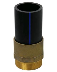 Adaptor bronxi/ PE Ø 110x4"
