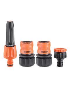 Set me pistolete sperkatese dhe asesore, Claber, 3/4ª, bashkues me klik