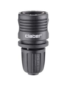 Adaptor me klik, Claber, kapje me klik, shtrengim tubi 1/2ª
