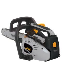 Gasoline chainsaw, Alpina, 25.4 cc, 0.9 Kw, 1.2 Hp, 25 cm blade, 2-stroke engine