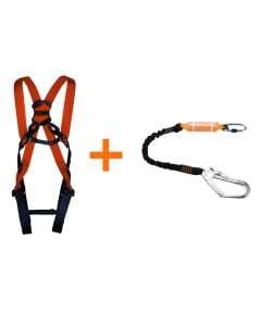 Kit per mbrojtje nga lartesite, Kapriol, trupore + rrip, EN 361